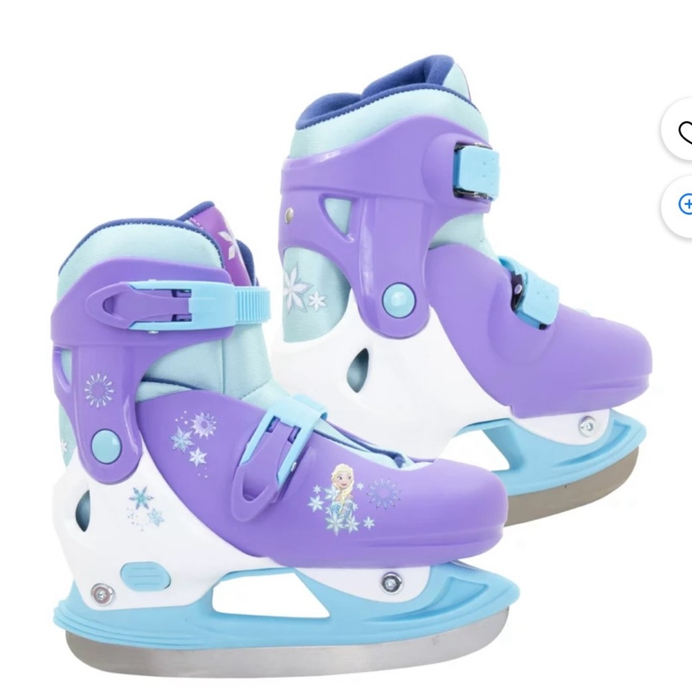 hedstrom disney adjustable ice skates size 8-11